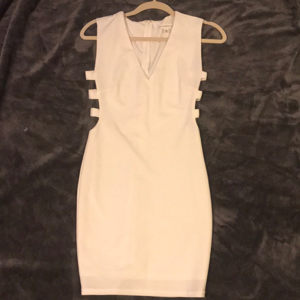 White Dance & Marvel cutout dress
